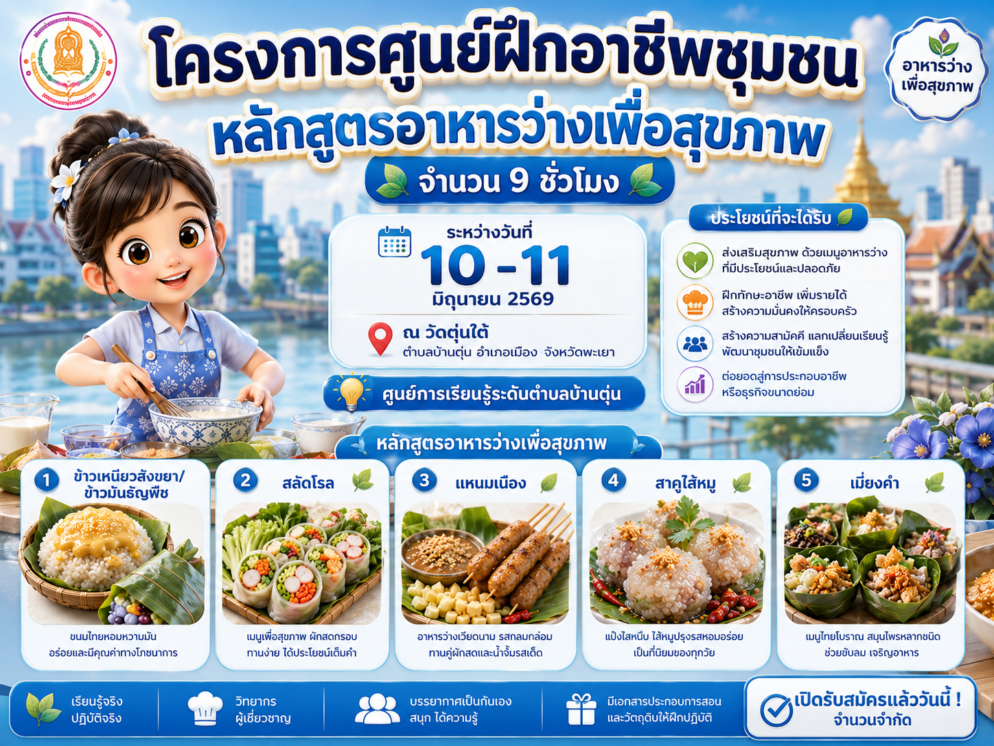 โครงการศูนย์ฝึกอาชีพชุมชน