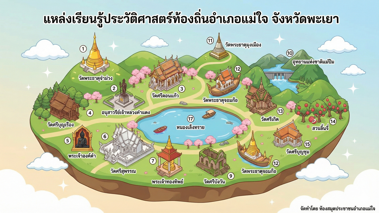 ประวัติศาสตร์อำเภอแม่ใจ