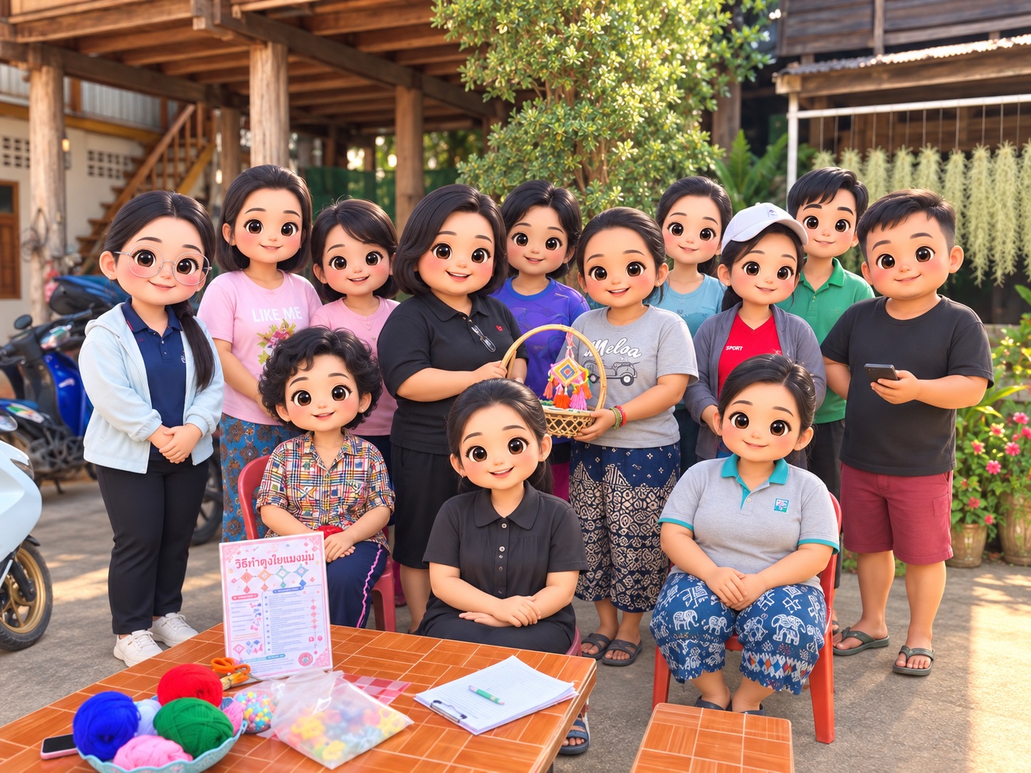 บ้านหนังสือชุมชนบ้านใหม่น้ำเงิน