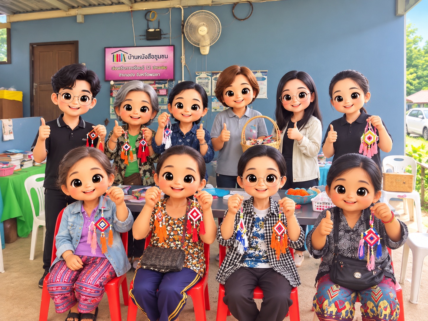 บ้านหนังสือชุมชนบ้านปัว