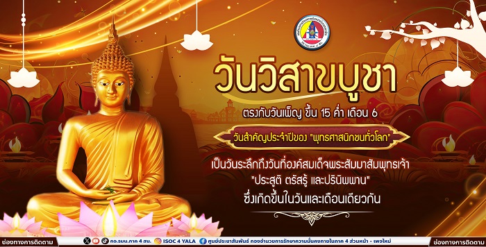 กิจกรรมส่งเสริมการอ่านออนไลน์  วันวิสาขบูชา 2569  “อ่านสร้างปัญญา น้อมนำธรรมะ วันวิสาขบูชา”